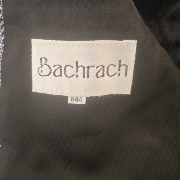 Bachrach 100% Silk Single Breasted Tweed All Seasons Blazer Mens 44R - Picture 7 of 10